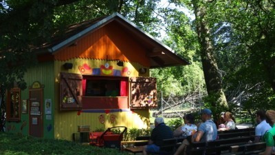 Kasperhäuschen im Zoo Dresden
