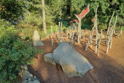 Playground next to the meerkat enclosure.