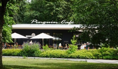 Außenansicht Pinguin Café 