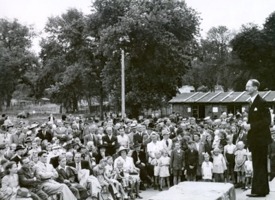 Wiedereröffnung des Zoos am 6.6.1946