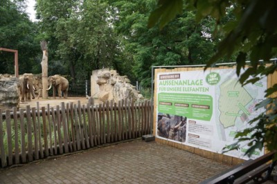 Elephant enclosure extension