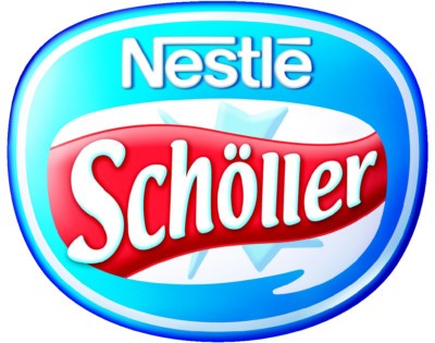 Logo: Großkonzern Néstle - Schöller