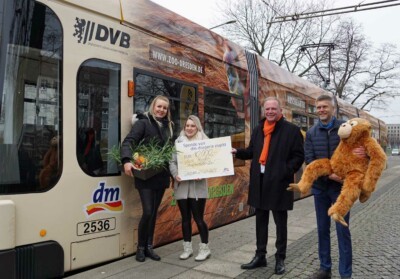 Beastly fun – Zoo tram goes on maiden voyage.